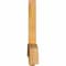 Ekena Millwork Bellingham Rough Sawn Timber Gable Bracket, Western Red Cedar, 96"W x 32"H x 4"D x 6"F, 8/12 Pitch GBW096X32X0406BEL00RWR - alternate 2